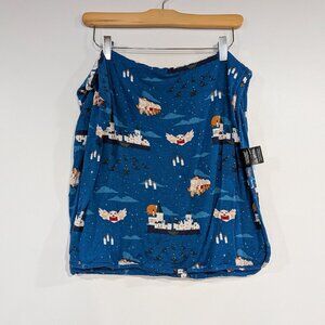 Milk Snob Wizarding World of Harry Potter Baby Blanket Blue